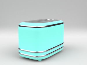 vintage toaster 3d 3D Model