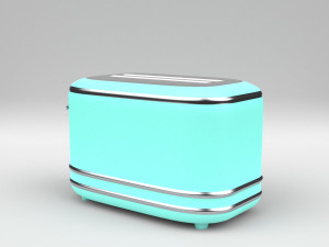 vintage toaster 3d 3D Model