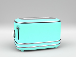 vintage toaster 3d 3D Model