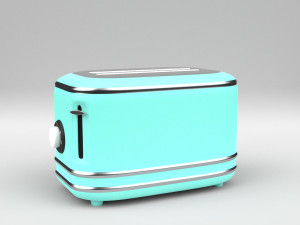 vintage toaster 3d 3D Model