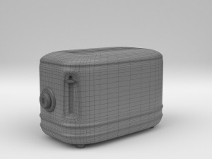 vintage toaster 3d 3D Model
