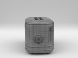 vintage toaster 3d 3D Model