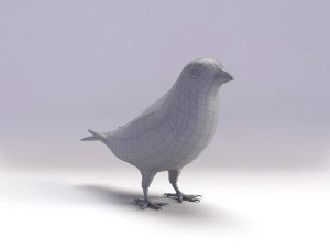 painted bunting 3d 3D Model