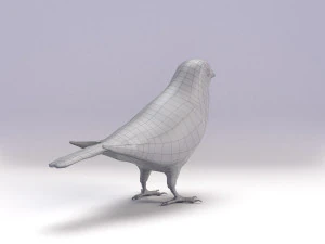 painted bunting 3d 3D Model