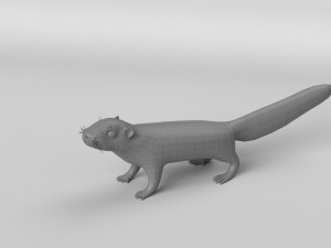 squirrel model 3D 모델