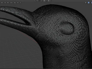 wagtail printable 3D Model