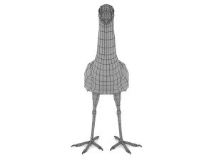 purple swamphen 3D Model