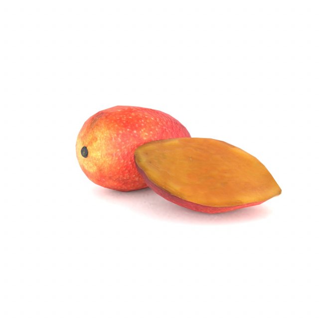 3d mango 3D 模型 .c4d .max .obj .3ds .fbx .stl .blend 