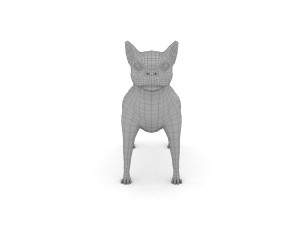 boston terrier 3D Model