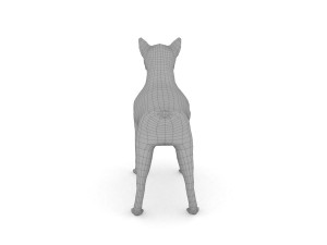 boston terrier 3D Model