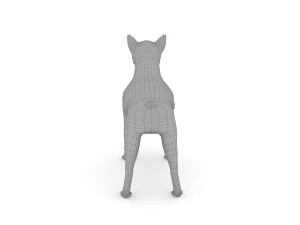 boston terrier 3D Model