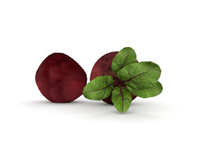 beetroot 3D-Modell