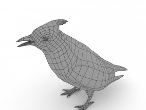 waxwing Modelo 3D