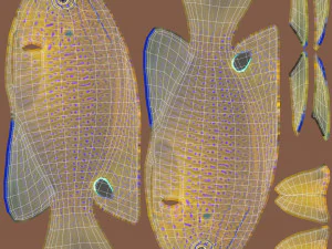 damselfish 3D Model