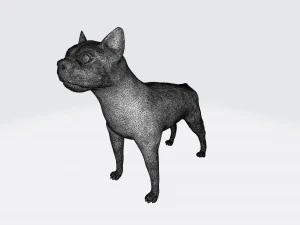 Бостон терьер 3D Принт Модель