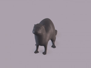 ferret 3D Принт Модель