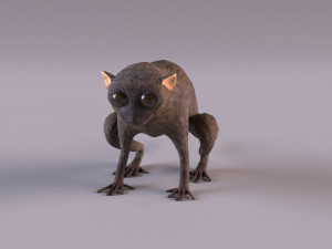 tarsier 3Dモデル