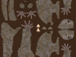tarsier 3Dモデル