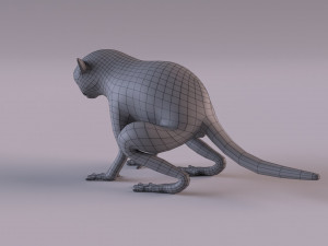 tarsier 3Dモデル
