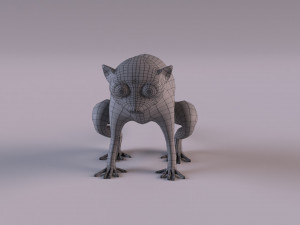 tarsier 3Dモデル
