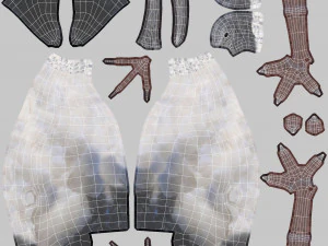 ibis australiano Modelo 3D