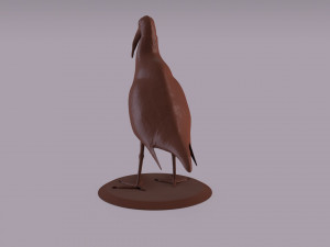 australian ibis figurine 3D Принт Модель