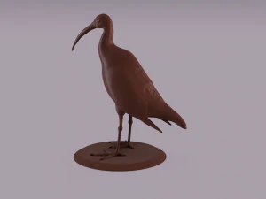 australian ibis figurine 3D Print Model