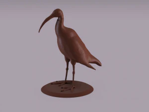 australian ibis figurine 3D Print Model