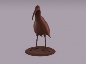 australian ibis figurine 3D Принт Модель