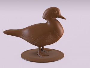 duck figurine 3D 프린트 모델