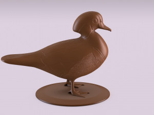 duck figurine 3D 프린트 모델