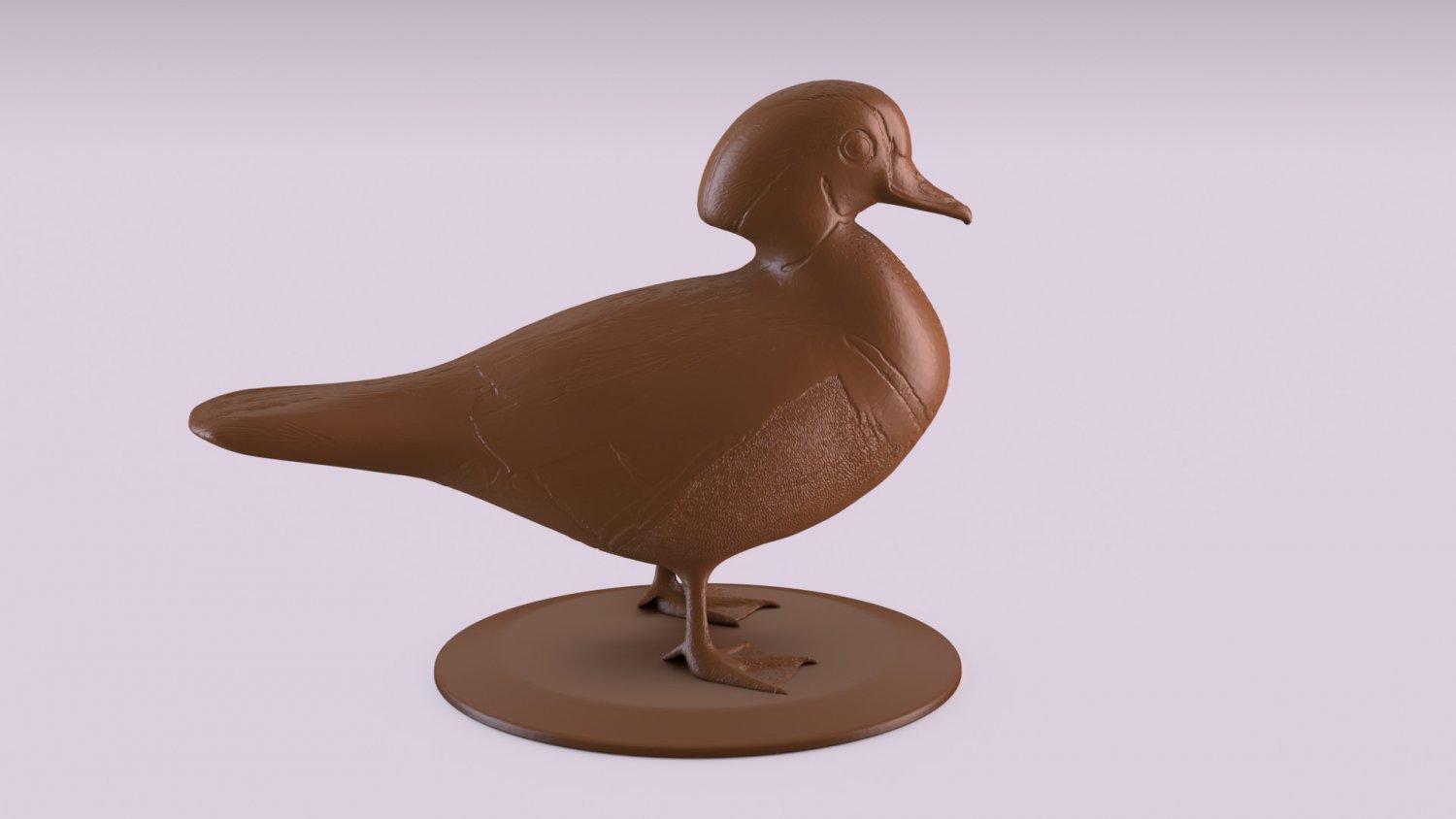 3d модель утки