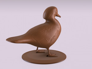duck figurine 3D 프린트 모델