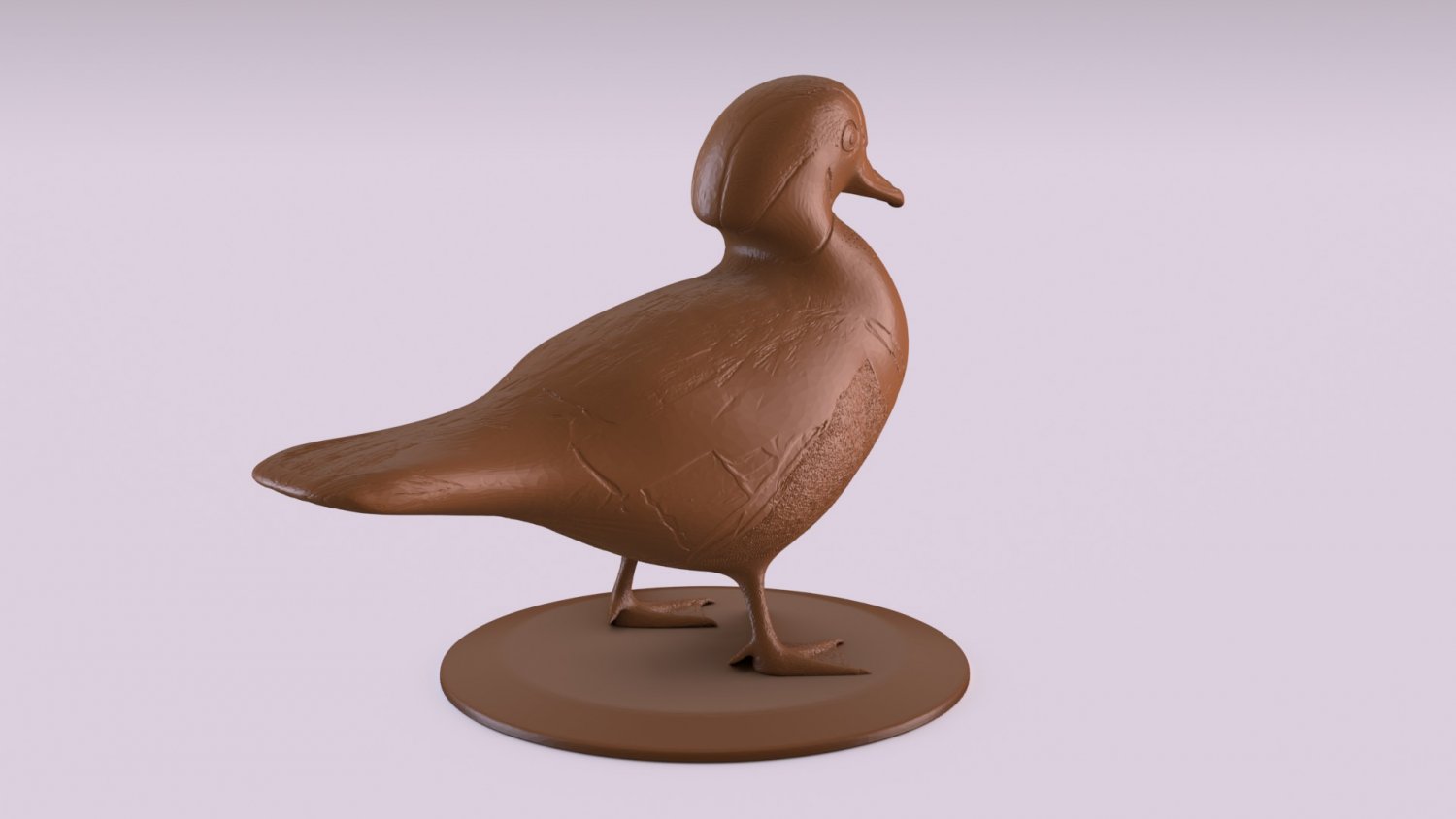 3d модель утки