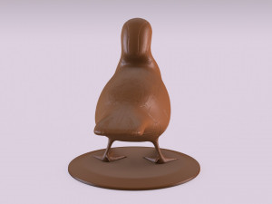 duck figurine 3D 프린트 모델