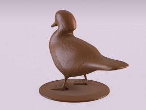 duck figurine 3D 프린트 모델