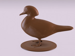 duck figurine 3D 프린트 모델