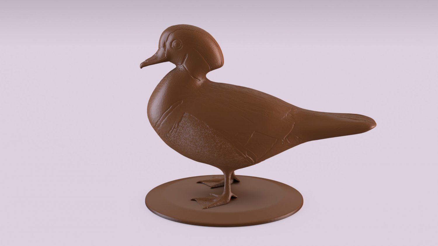 3d модель утки