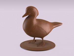 duck figurine 3D 프린트 모델