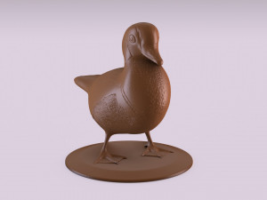 duck figurine 3D 프린트 모델