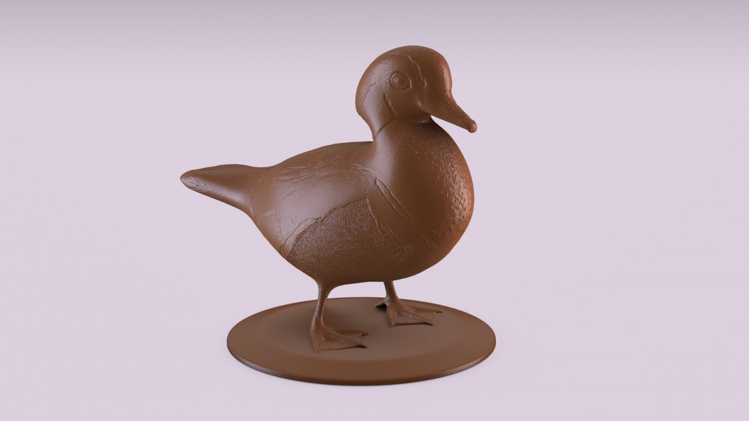 3d модель утки
