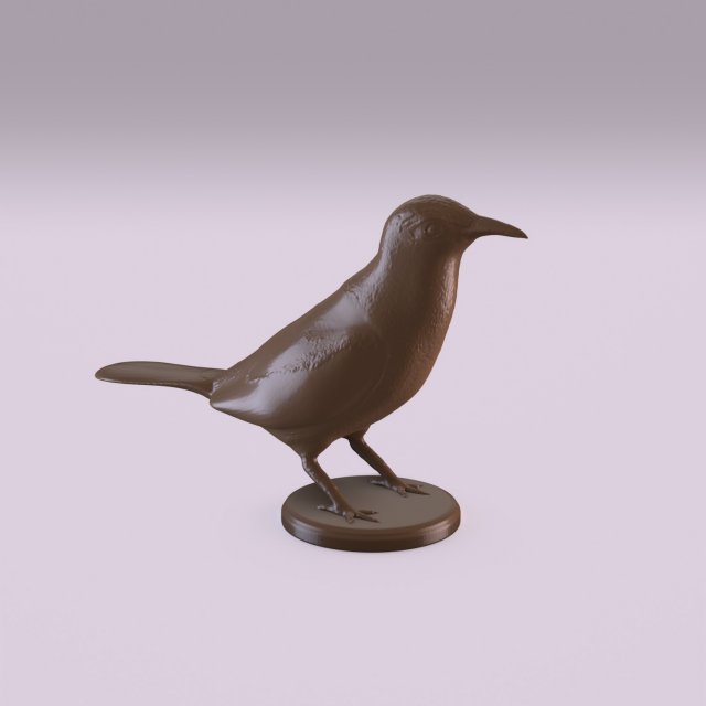 honeycreeper figurine Model do druku 3D .c4d .max .obj .3ds .fbx .stl .blend 