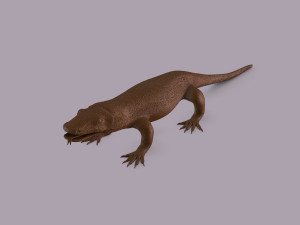 komodo dragon figurine 3Dプリントモデル