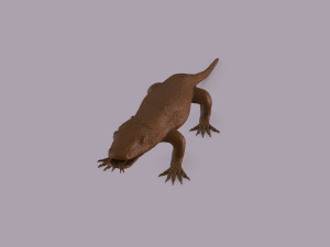 komodo dragon figurine 3Dプリントモデル