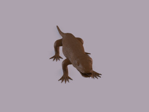 komodo dragon figurine 3Dプリントモデル