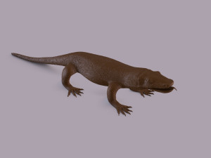 komodo dragon figurine 3Dプリントモデル