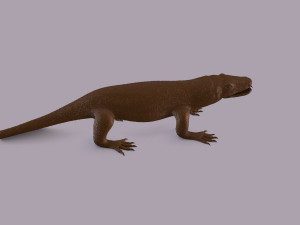 komodo dragon figurine 3Dプリントモデル
