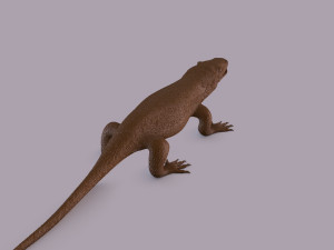 komodo dragon figurine 3Dプリントモデル