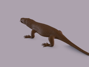 komodo dragon figurine 3Dプリントモデル