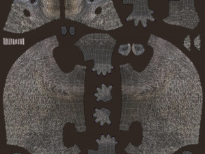 rock hyrax Modelo 3D